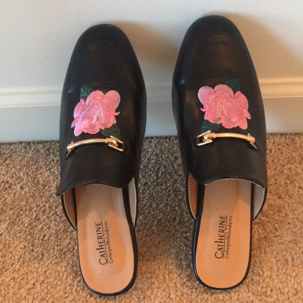Catherine Malandrino “Pika” mules, size 8